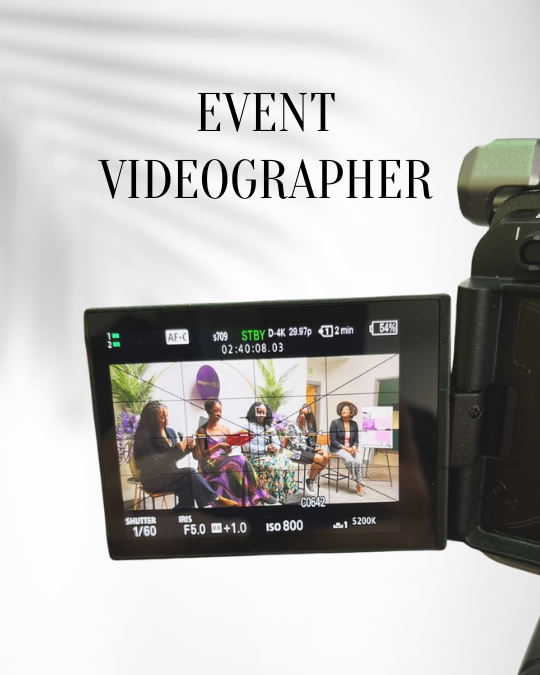 Event Videographer – 1 Hour